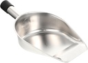 GLEAVI Stainless Steel Ice Scoop Flour Shovel Compact Kitchen Tool for Cube Sugar and Bean Serving Lightweight and Versatile Kitchen Essential