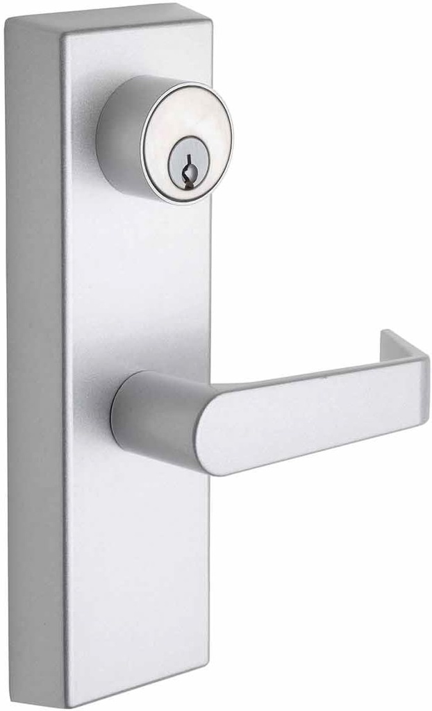 Copper Creek AL9140-SS Avery Exterior Escutcheon Handle Avery Exterior Entry with Clutch Satain Stainless