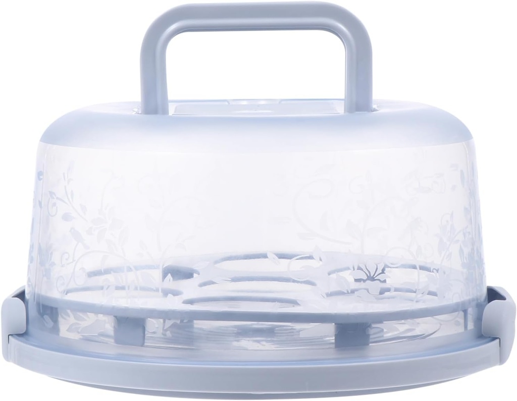 Hand-held Design Portable Cake Box Cake Carrier Handle Baking Packing Box for Home Parties