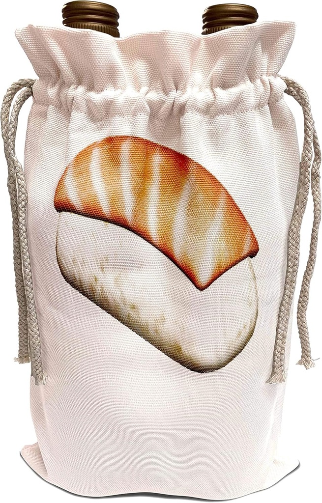 3dRose Boehm Graphics Japan - Nigiri Sake Sushi - Wine Bag (wbg_62927_1)