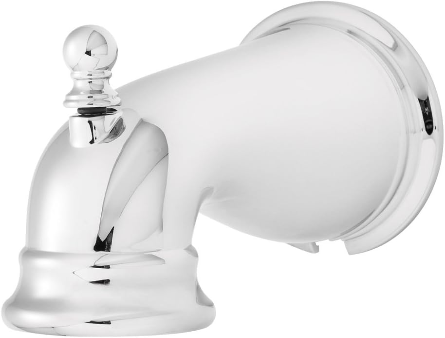 Speakman S-1560 Alexandria Bathtub Spout with Diverter for Stylish Bathroom Décor, Polished Chrome