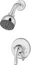 Symmons S-9601-PLR-1.5-TRM Origins Single Handle 1-Spray Shower Trim in Polished Chrome - 1.5 GPM (Valve Not Included)