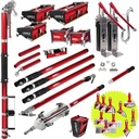 LEVEL5 Ultimate Drywall Taping and Finishing Set | Automatic Taper, Flat Boxes, Angle Heads, MiniShot, Corner Roller, Extendable Handles, Nail Spotter, Pump, Gooseneck | 4-677