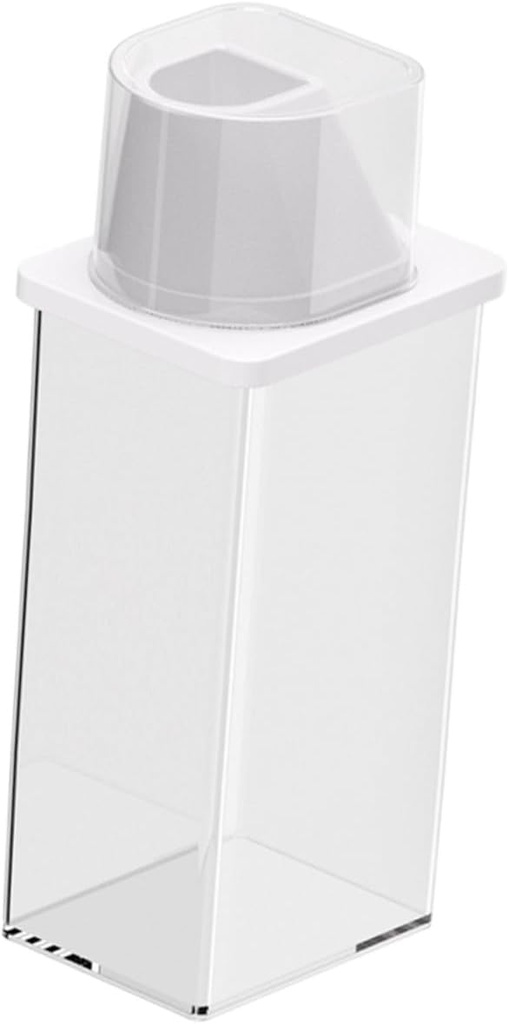 Airtight Grain Storage Jar Pet Plastic Food Container with Wide Opening Sealed Kitchen Storage for Rice Cereal Beans Pantry Organization Transparent Design for Easy Viewing