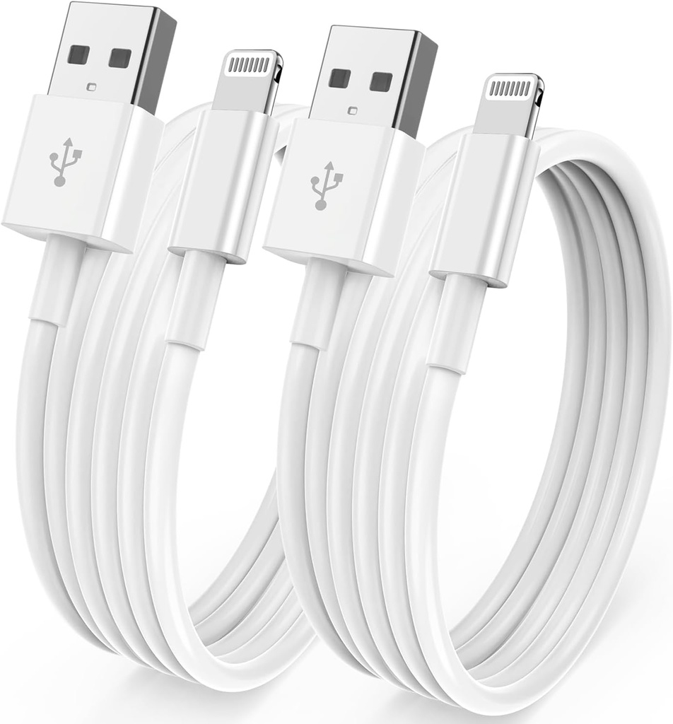 [ Apple MFi Certified ] iPhone Charger 3ft, Lightning to USB Cable 3 Feet, Fast Apple Charging Cable Cord 3 Foot for iPhone 14 Pro Max/13 Pro Max/12 Mini /11 Pro/11/XS/XR/8/7/6s/6/5S/iPad/Air.