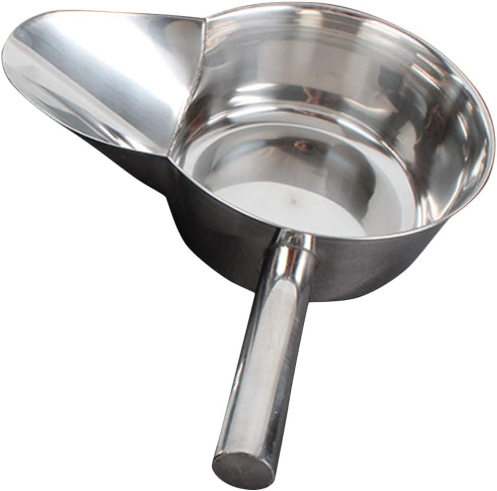 LIFKOME Stainless Steel Fried Chicken and French Fries Scoop Shovel Food for Kitchen Supermarkets and Bars Easy to Clean Smooth Versatile Kitchen Tool