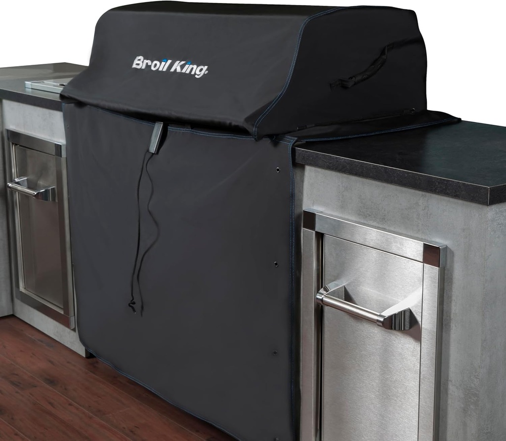 Broil King 68592 Premium Built-in Grill Cover - Imperial 500 Series, Black