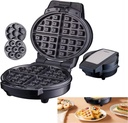 3 in 1 Mini Waffle Maker with Removable Plates, Cartoon Cake Machine, Donut Maker, Waffle Maker, Perfect for Families and Individuals Use, for Breakfast Brunch Parties & Events