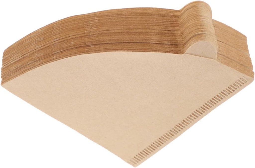 100pcs Conical Filter Coffee Maker Espresso Filtering Cones Unique Coffee Filter Pads for Tea Coffee Portable Coffee Filters(As Shownx2pcs)