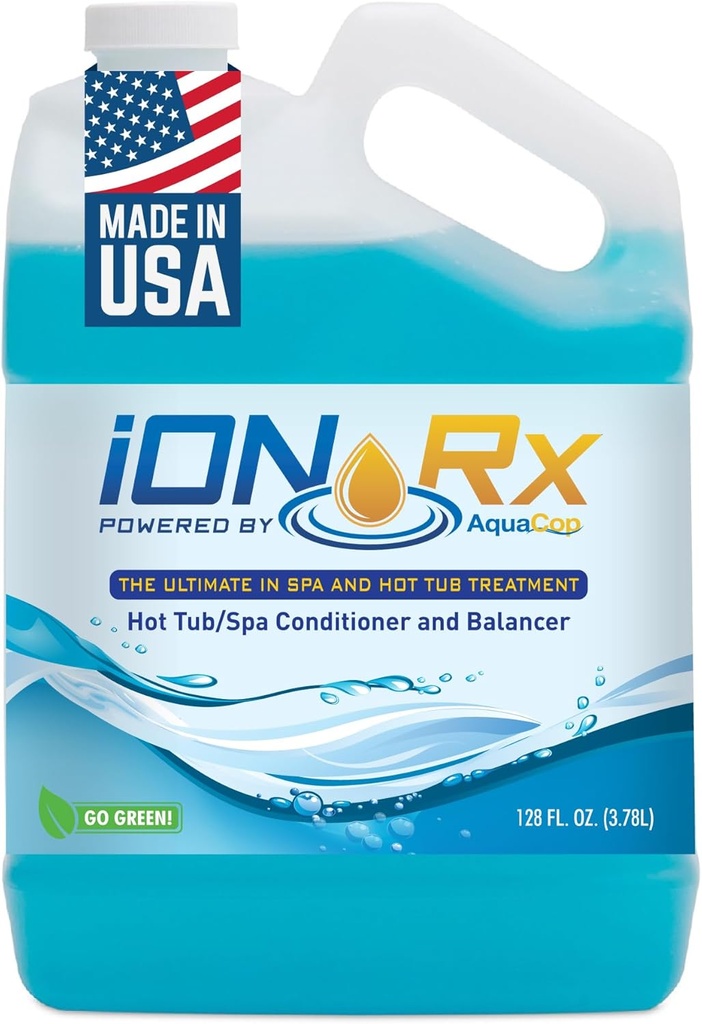 Hot Tub & Spa Treatment The Easy Solution for Crystal Clear, Sensitive-Skin-Friendly hot tub Water. Balances, clarifies, and Conditions All in one. 128 fl oz