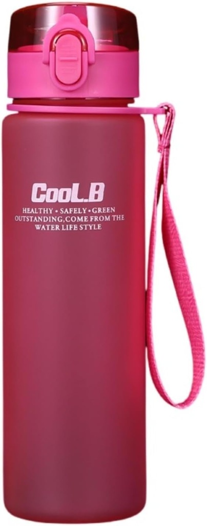 Bouncing lid frosted plastic water cup, portable creative gift, sports water kettle, casual space cup for boys and girls