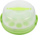 STOBAZA Cake Carrier with Handle Reusable Portable Cupcake Carrier Dessert Box Multi Functional Cake Container for Birthdays Picnics and Parties