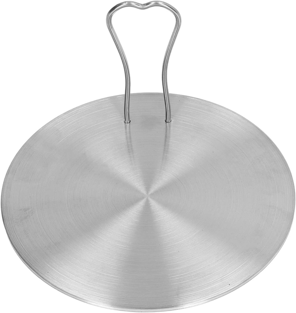 Cooking Plate Heat Diffuser Stainless Steel Induction Plate for Induction Cooker, Gas Cooker, Electric Cooker, Kitchen Cooker (18#)