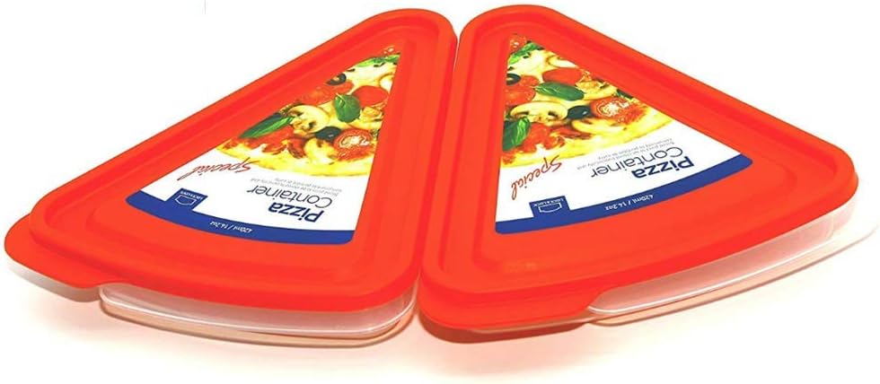 Lock & Lock Pizza Slice Container, Tray and Saver, 2 Pack