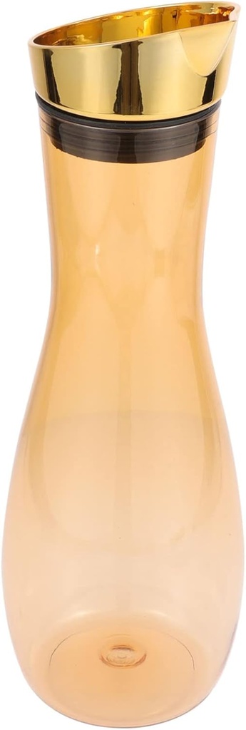 Large Water Jug Plastic Fruit Infuser Pitcher Electroplated Lid Bpa Juice Jug Infuser