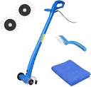Electric Stand-Up Lightweight Grout Cleaning Machine – Easy-to-Use Tile Grout Cleaner for Deep Cleaning Kitchen Floors, Bathrooms & Tile Surfaces | Powerful Electric Floor Scrubber Tool (Original)