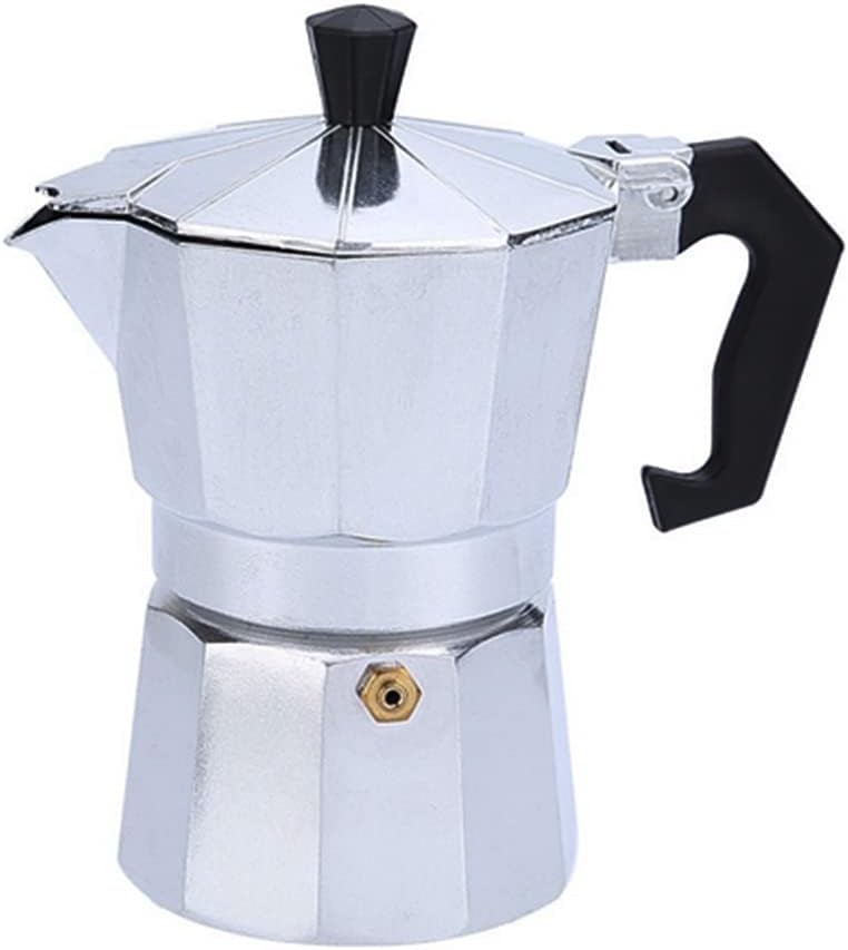 Aluminum Italian Coffee Stovetop Maker Pot Percolator (1 Cup / 50 ml)