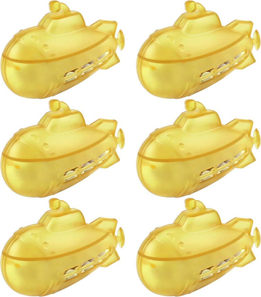 AMI PARTS Universal Humidifier Cleaner Fish for All Humidifiers and Fish Tank, Purifie Water, Soften Hard Water, Prevents Hard Water Build-Up, Humidifier Cleaner Float Submarine(6 Pack)