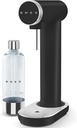 SMEG Soda Maker – Sparkling Water Machine for Kitchen Counter – Collezione – Includes 1L Bottle – Compatible with Standard 60L CO₂ Cylinders (Matte Black)