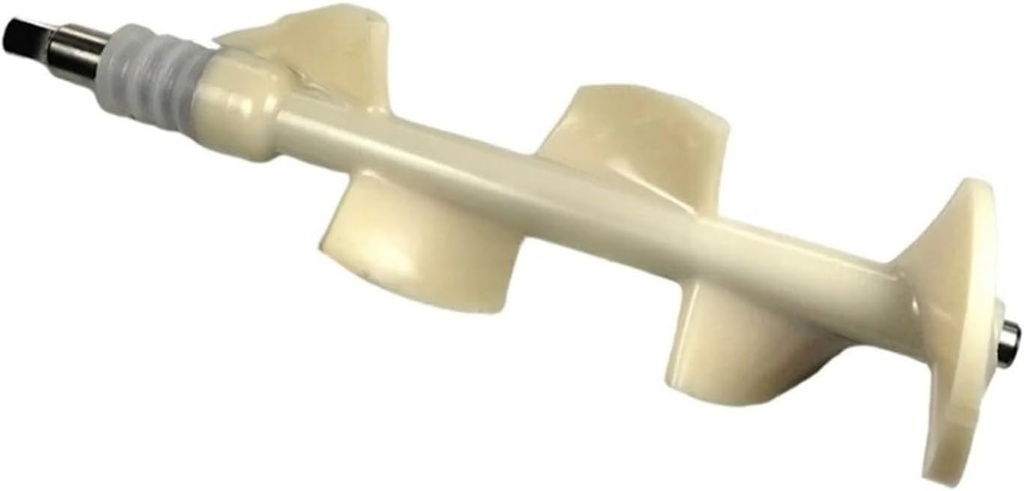 Ice Cream Machine Accessories, 1 Piece Mixing Shaft+1 Piece Corrugated Sleeve, Compatible for YKF Soft Ice Cream Machine Compatible for Vevor Ice Cream Machine Mixing Rod Replacement Parts