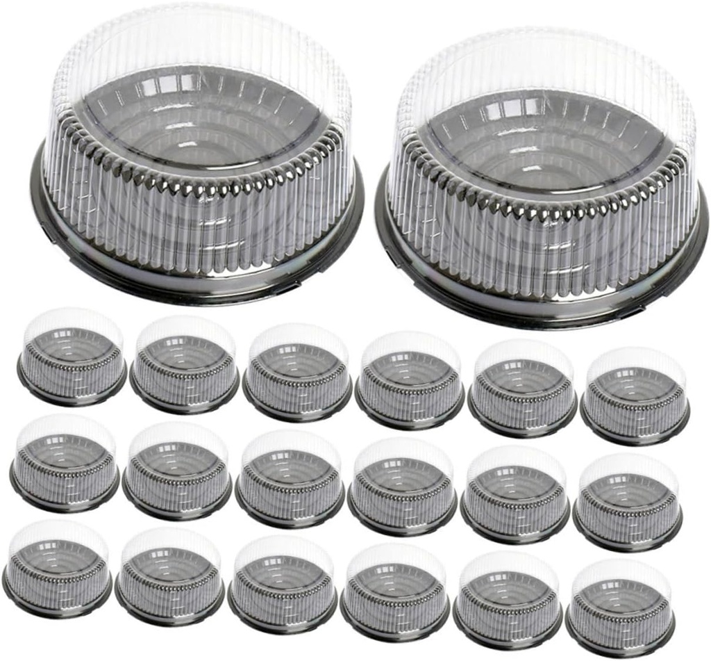 Unomor Reusable Cake Carrier Extra Tall Cake Box Round Cake Holder Portable Bakery Cake Box Food Storage Containers
