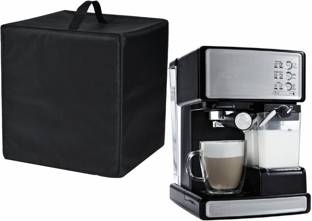 Orchidtent Coffee Maker dust Cover – 13W x 14D x 13H-Waterproof, Universal Fit- Fits ECMP1000 Coffee Maker Espresso / Cappuccino (For ECMP1000)