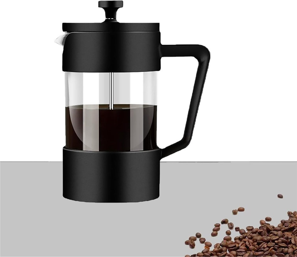 French Press Coffee Maker, 34oz Large Capacity Coffee Filter Glass Pot, Brew Rich, Smooth Coffee at Home with Ease (1000ml)