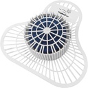 Urinal Screen Deodorizer (12 Pack),Urinal Cakes with Block Long-Lasting Ocean Breeze Scent,Anti-Splash Urinal Screens for Men Bathroom Airport Office Mall Hotel