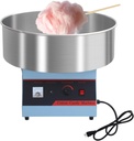 Commercial Cotton Candy Machine, Electric Floss Maker with Stainless Steel Bowl, Sugar Scoop, Perfect Cotton Candy Maker for Home Parties & Carnivals - Kitchen Appliance