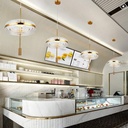 Modern Pumpkin Shaped Ceiling Pendant Kitchen Pendant Island Square Lighting Fixtures,for Bedroom Farmhouse