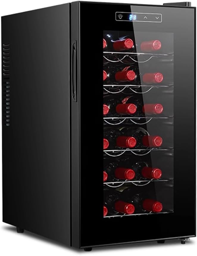 Wine Thermostat,Built-In Independent Temperature-Controlled Wine Cabinet,Small Independent Refrigerator,Suitable for Home Kitchen Office Bar,Red Wine,White Wine And Champagne Cellar,D 18 01