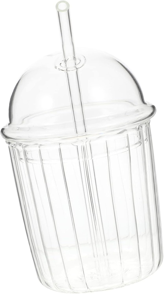 1Set Portable Travel Straw Cup with Cover Compact Reusable Water Bottle for Outdoor Activities for Camping Hiking and Daily Use and Easy to Clean