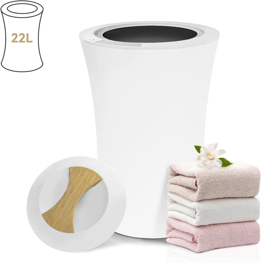 Towel Warmer 22L,4-Stage timed Heating Towel Warmers Bucket,Extra Large Towel, Bathrobe, Blanket Warmer for Bathroom,Spa, LCD Display