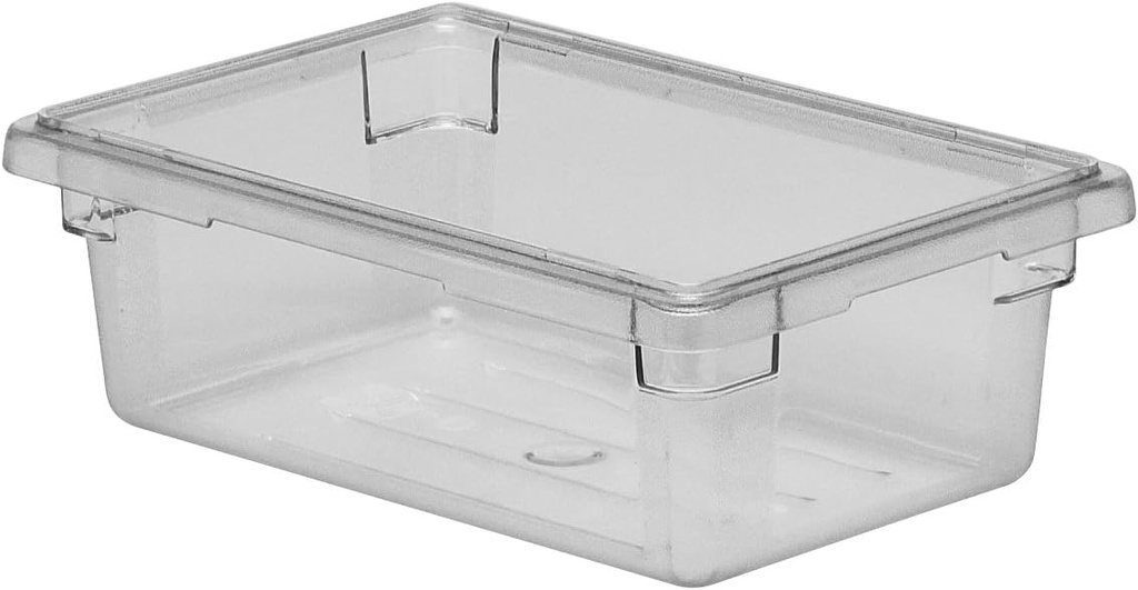 Cambro Camwear Food Box, 12 by 18 by 6-Inch, Clear