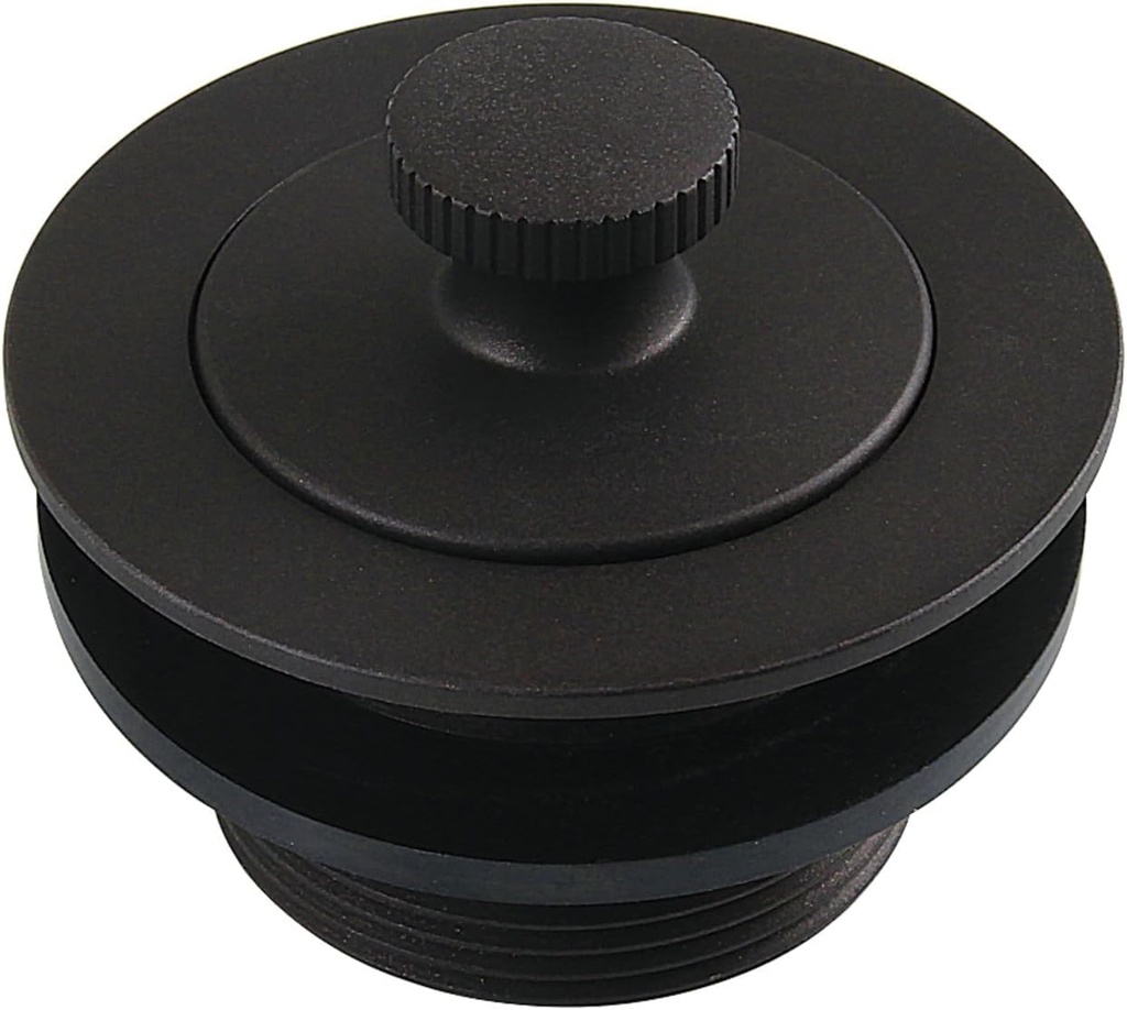 Kingston Brass DLT2085 1-1/2-Inch Brass Lift & Lock Bathtub Drain, Oil Rubbed Bronze