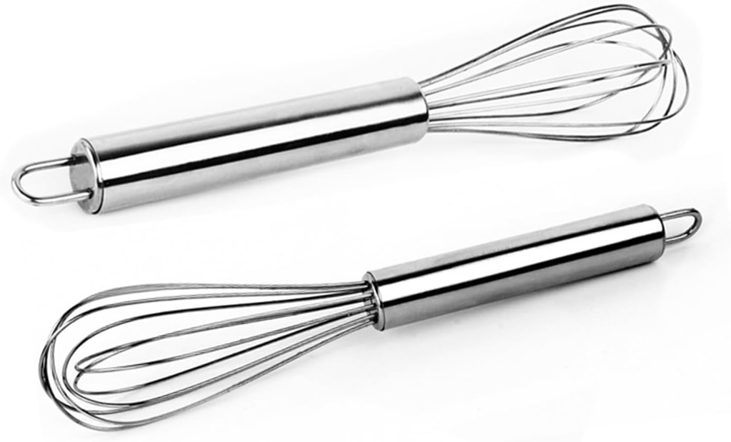 Handheld Stainless Steel Manual Egg Beater, Egg Mixer, Stirring Rod, Household Baking Tool Kitchen Auxiliary Mixer Accessories