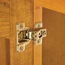 Salice® Excen-Three Hinges, 106 Degree Opening, 1/2" Overlay