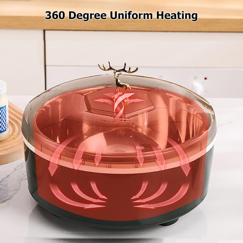 5L Automatic Bread Fermentation Machine, Stainless Steel Dough Proofer, Consistent Temperature Fermenter for Bread, Yogurt, and Natto - Perfect for Home Baking!