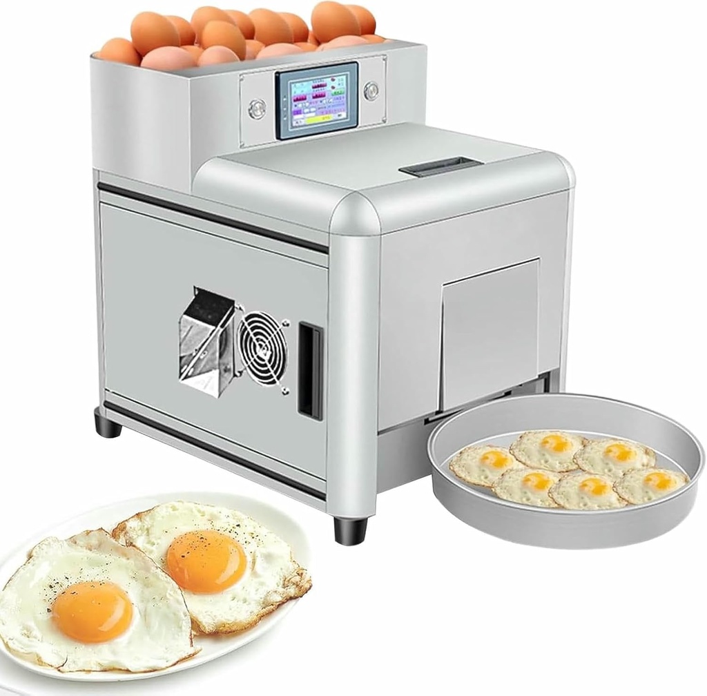 Commercial Machine Fry Eggs Past by Water, Automatic Machine for Cooking, Smart Robot to Make Tortillas, for Breakfast, Bakeries and Canteens, 1 to 120 Pieces ~/