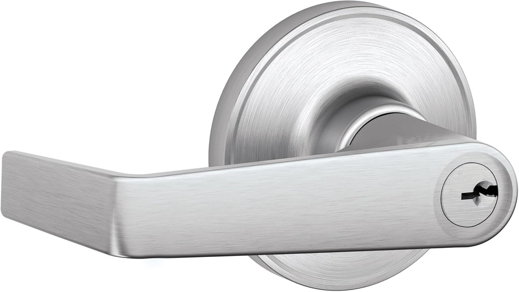 SCHLAGE J54MAR626 J54-MAR Marin Single Cylinder Keyed Entry Door Lever Set (Formerly Dexter)