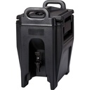 Cambro UC250110 Ultra Camtainer Beverage Carrier, Insulated Plastic, 2-3/4 Gallon, Black, NSF Case of 1