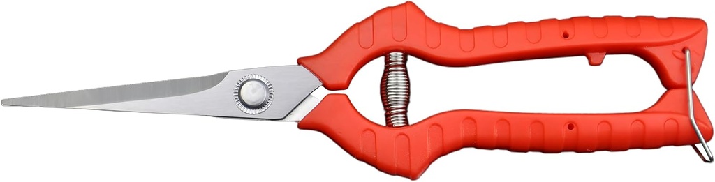 8.3-Inch Gardening Pruners – Stainless Steel Hand Pruning Shears for Plants, Flowers & Herbs