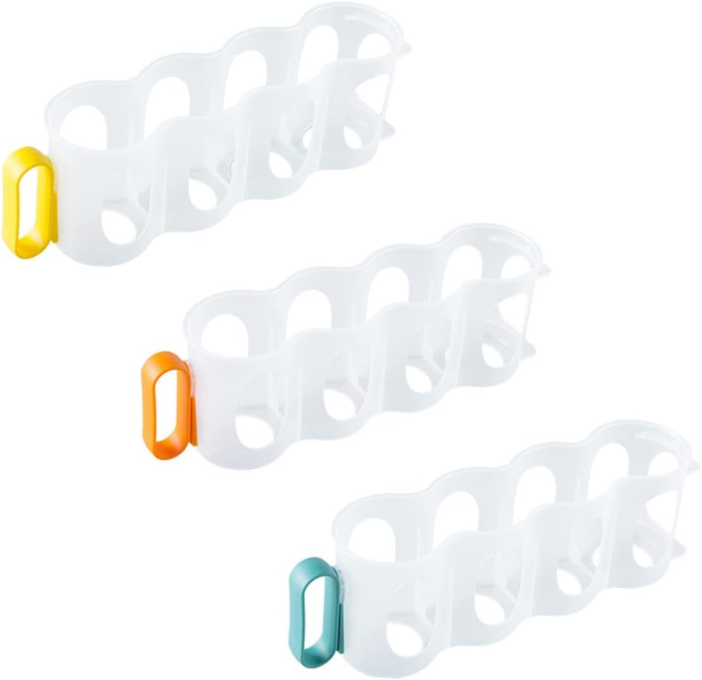 3Pcs Can Dispenser Organizer for Refrigerator Versatile Soda Rack for Drinks Beer and Canned Beverages Storage for Home Kitchen and Pantry