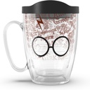 Tervis Made in USA Double Walled Harry Potter - Glasses and Scar Insulated Tumbler Cup Keeps Drinks Cold & Hot, 16oz Mug, Classic