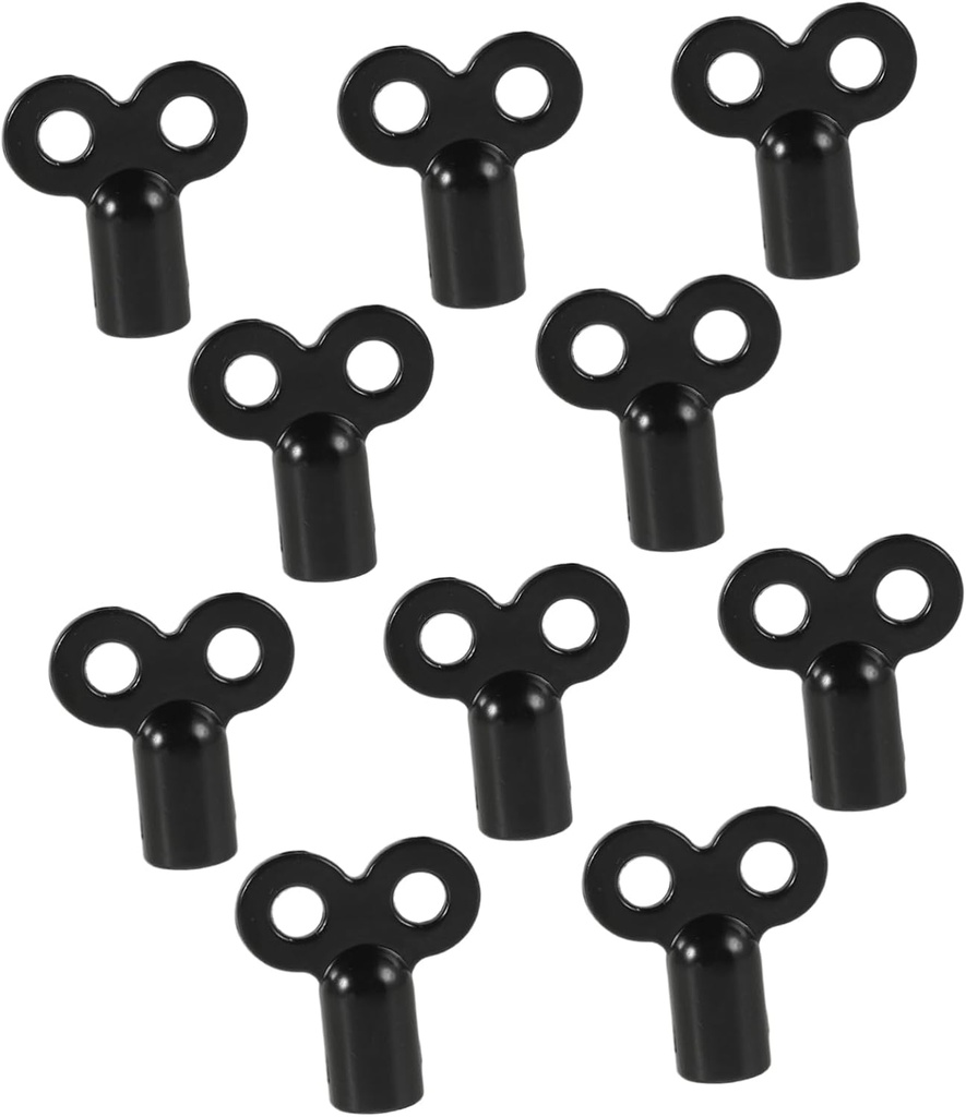[BRSREFALA4HR4FL7] 10pcs Radiator Bleed Valve Keys Metal Tool for Rv and Home Heating System Maintenance Easy Operation Precision Design for Routine Repairs