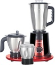 Indian Mixer Grinder, features 800 Watt motor Comes with 3 Stainless Steel Jars