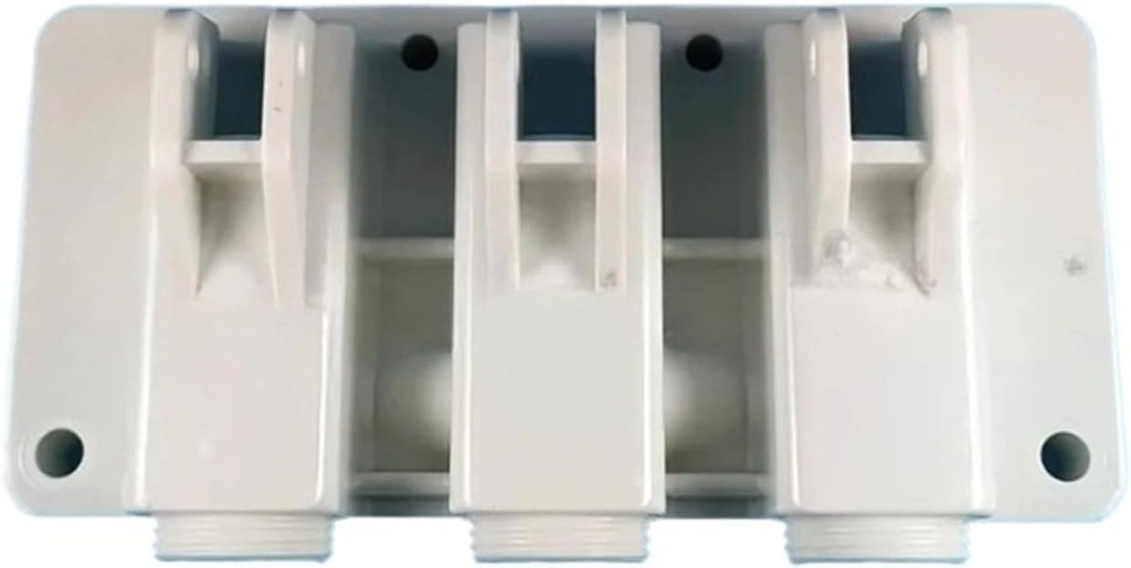 1 Set Discharge Front Panel Spare Parts,Compatible With BQL Soft Serve Ice Cream Machines Replacements White Color