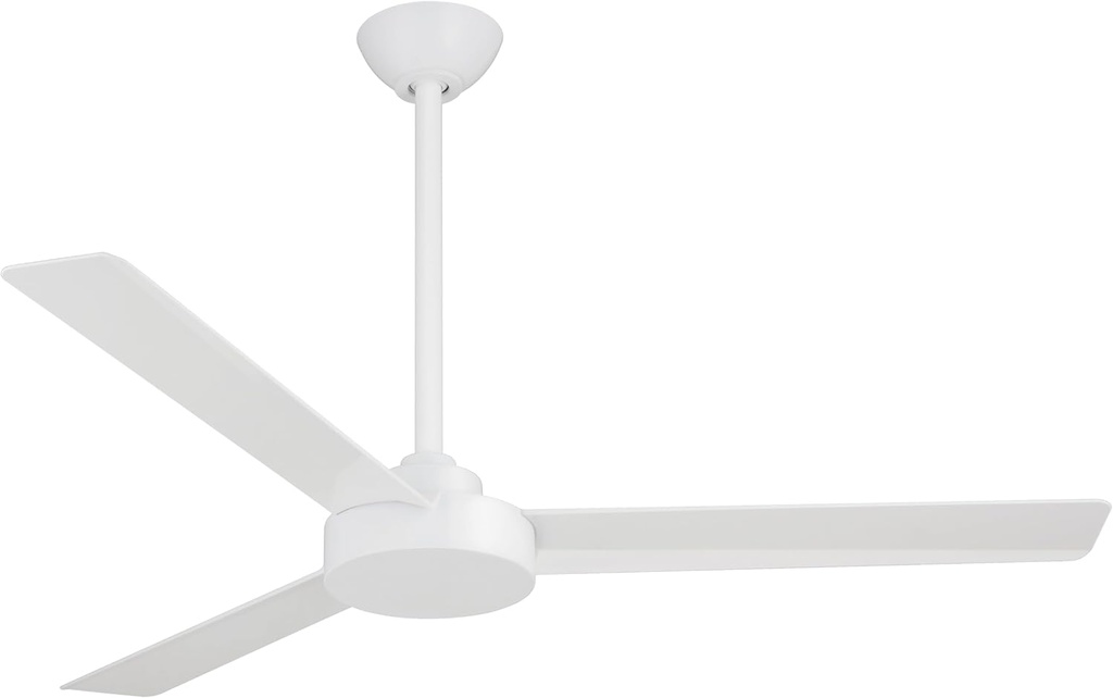 Minka-Aire F524-WHF Roto 52" Ceiling Fan with Wall Control, Flat White