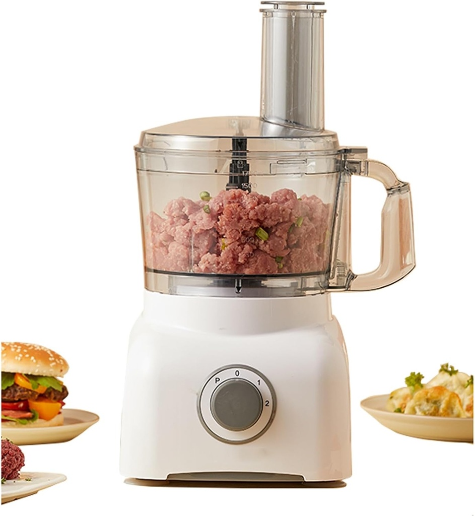 veggie chopper electric mini food chopper electric Food processor, household multifunctional meat mixer, shredded slices, 110V (inclusive) ~ 240V (inclusive), size
