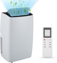 12,000 BTU Portable Air Conditioner, 3-In-1 Cool, Fan, Dehumidify Modes, Cools up to 700 sq.ft, Quiet AC Unit with LED Display, with Remote Control, 24 Hour Timer for Room, Dorm, Office